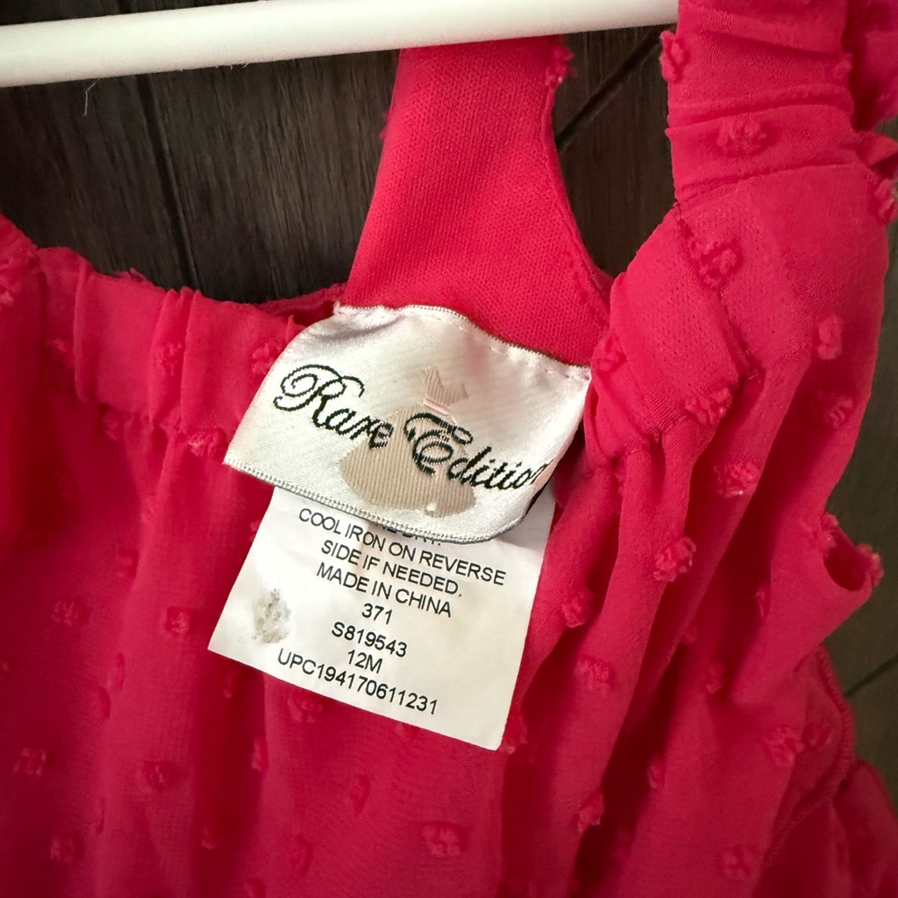 Rare Editions Pink Ruffled Toddler Girl Dress - Picture 2 of 4